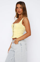 Bare With Me Bustier Lemon