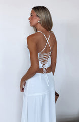 Sunbliss Halter Top White