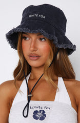 Take You Away Bucket Hat Navy