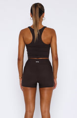 Work It Out Active Tank Espresso
