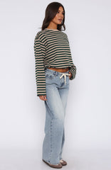 Kendall Mid Rise Wide Leg Jeans Light Blue