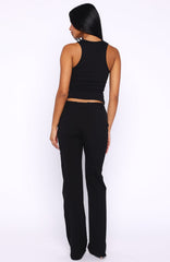 Party Of One Pants Black