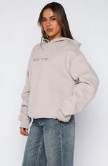Stay Lifted Oversized Hoodie Moon