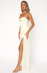 True Love Maxi Dress Lemon