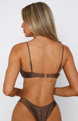 La Pelosa Bikini Top Mocha
