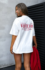 Decade Classics Essential Oversized Tee White
