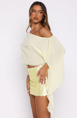 Static Heart Top Lemon