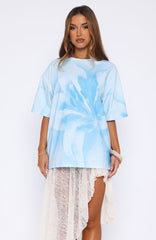Most Loved Oversized Tee Blue