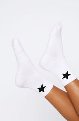From The Archives Socks White/Black