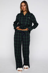 That Time Of Year Pyjama Pants Green/Navy