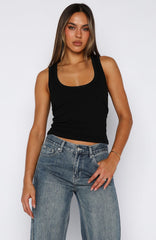 Members Only Tank Top Black