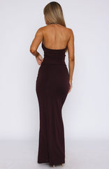 Forever And Ever Maxi Skirt Plum