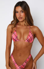 Golden Hour Bikini Top Pop Check