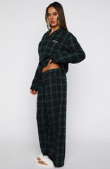 That Time Of Year Pyjama Pants Green/Navy