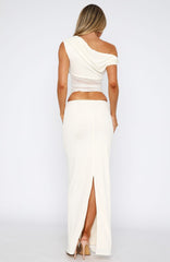 Girls Night Maxi Dress White