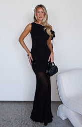 Accidentally In Love Maxi Dress Black
