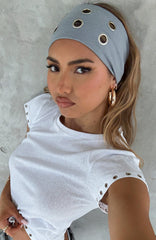 Bronwyn Headband Grey