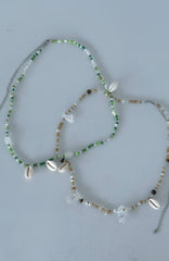 Hanalei Body Chain Green/Gold