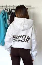 Name Of The Game Oversized Hoodie Grey Marle