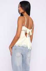 Palm Dreams Top Cream
