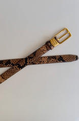 Rex Belt Snake/Vintage Gold