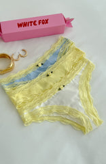 Sweet Love 3-Pack Underwear Set Lemon Mix