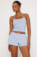 Test Drive Halter Top Blue