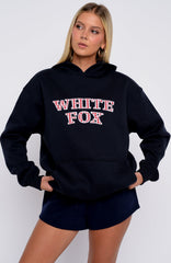 Took The Fall Oversized Hoodie Navy
