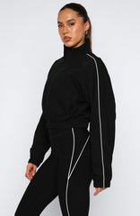 Victory Jacket Black/White
