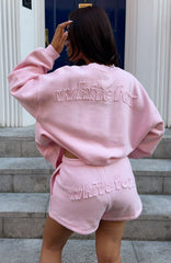 From The Archives Lexi Oversized Sweater Pink