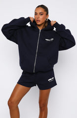 Era 8 Zip Front Hoodie Nautical