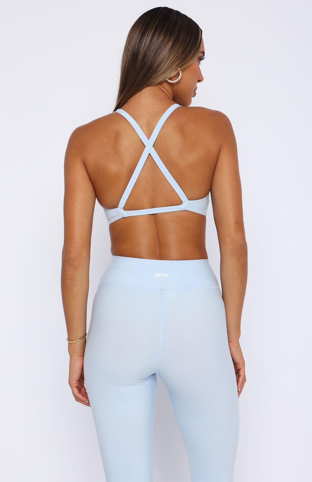High Definition Sports Bra Baby Blue