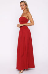 Take Back Maxi Dress Red