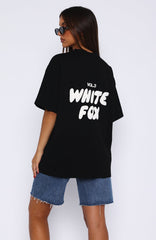 Offstage Back Graphic Oversized Tee Monochrome