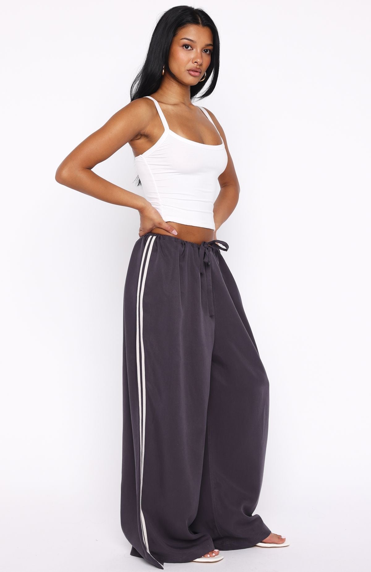 Distant Memories Pants Charcoal