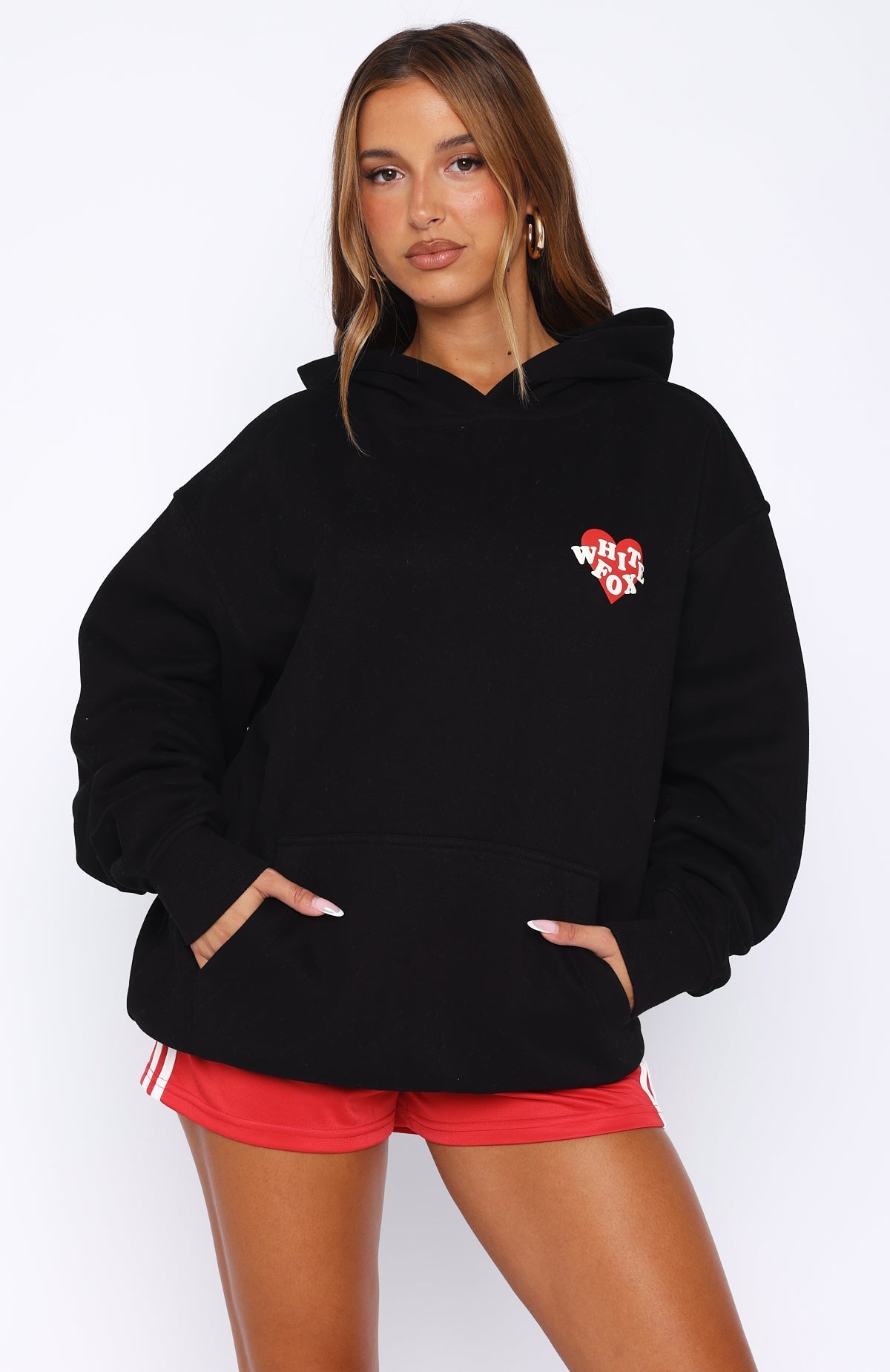 We Don't Talk Anymore Oversized Hoodie Black