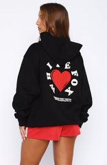 We Don't Talk Anymore Oversized Hoodie Black