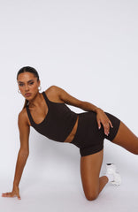 Work It Out Active Tank Espresso