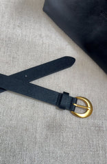Titan Belt Black/Vintage Gold