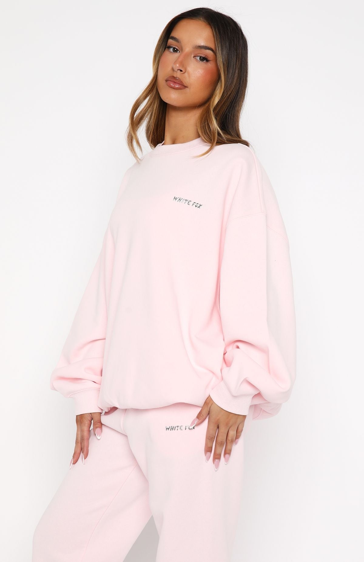 Test Drive Oversized Sweater Icy Pink