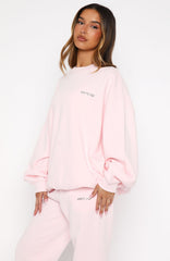 Test Drive Oversized Sweater Icy Pink