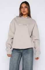 Stay Lifted Oversized Hoodie Moon