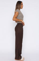 Keep It Cool Pants Chocolate