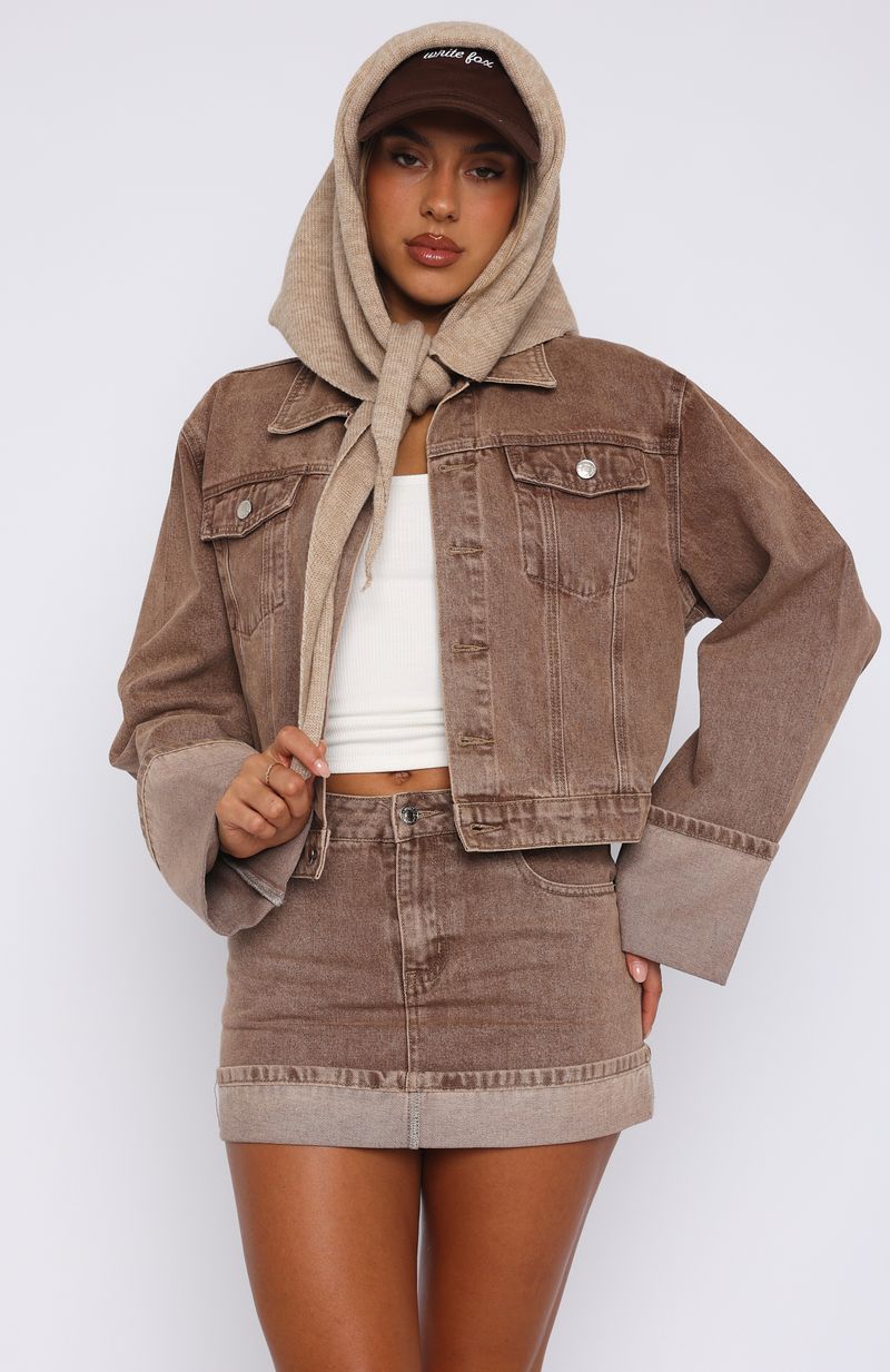 Audrey Triangle Scarf Oat