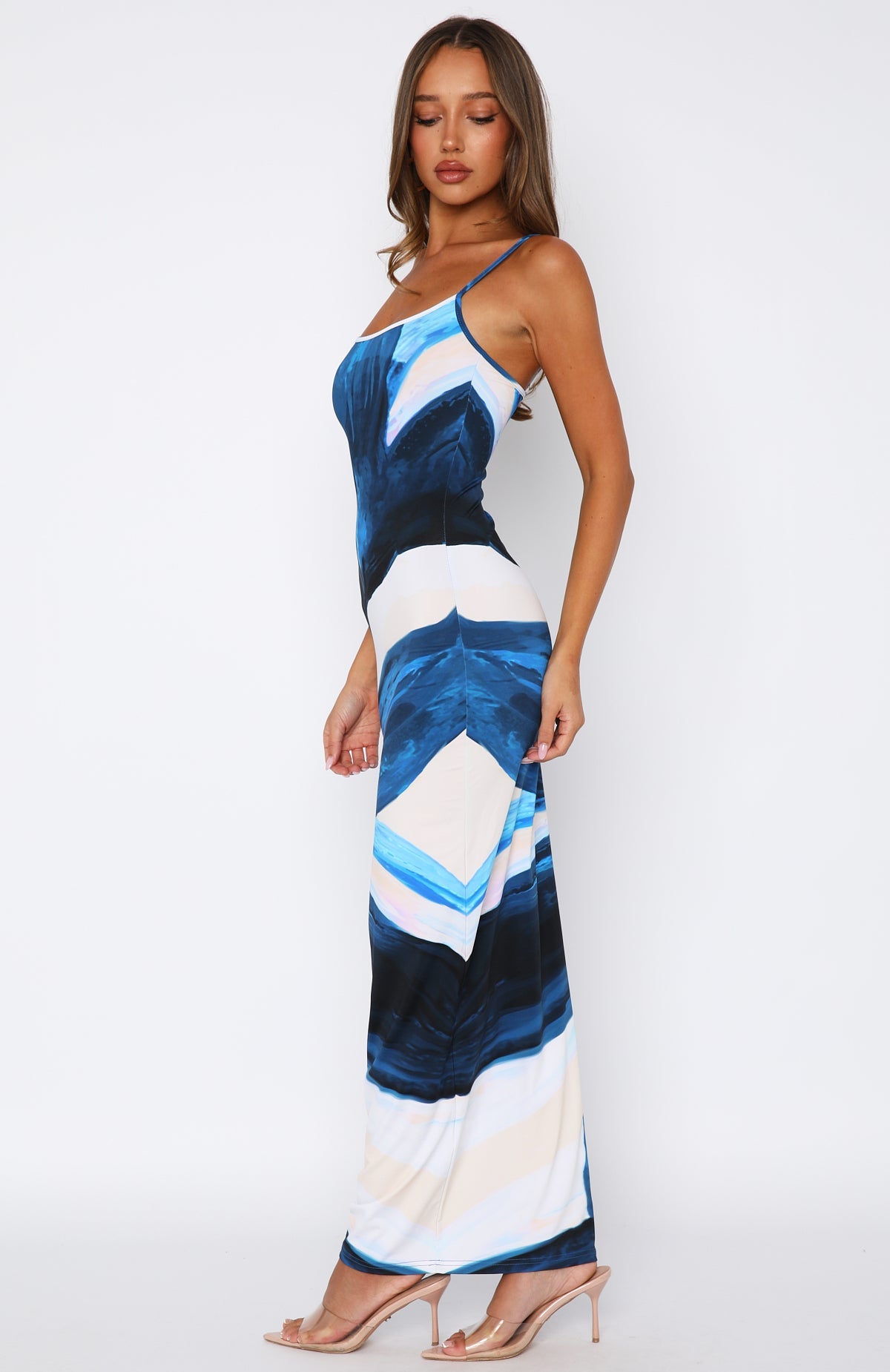 Feeling The Heat Maxi Dress Midnight Petal