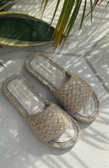 Elijah Sandals Natural Woven