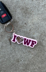 11th Street Concrete Jungle Keychain Raspberry Jelly