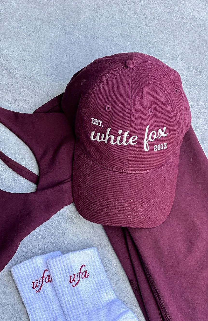 Celebrating Me Cap Burgundy