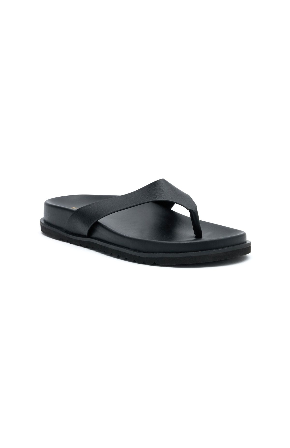 Leonato Thong Sandals Black