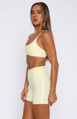Motivate You Sports Bra Lemon